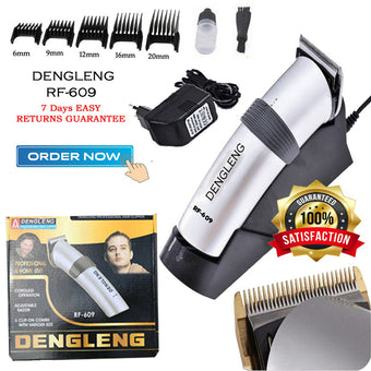 Original Dengleng 609 Professional Men Shaver Hair and Beard Trimmer - Original Dingling Shaving Machine Series Dengleng Shaving Machine For Men - Cordless Trimmer and Shaver - Best Shaving Machine for Men