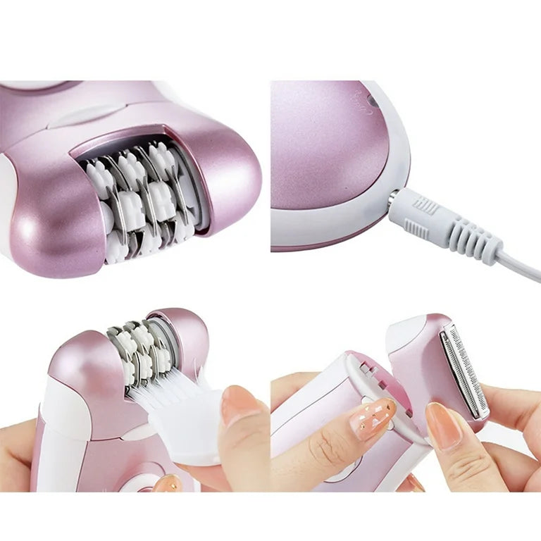 Imported Kemei KM-2068 Women Professional Rechargeable Epilator and Shaver