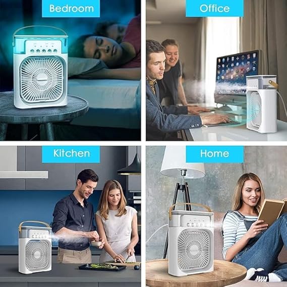 Imported Mini Air Cooler and Conditioner Fan - Mini Mist Fan - Portable Air Cooler and Conditioner