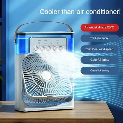 Imported Mini Air Cooler and Conditioner Fan - Mini Mist Fan - Portable Air Cooler and Conditioner