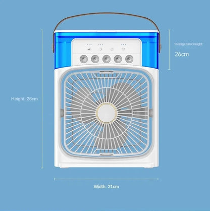 Imported Mini Air Cooler and Conditioner Fan - Mini Mist Fan - Portable Air Cooler and Conditioner