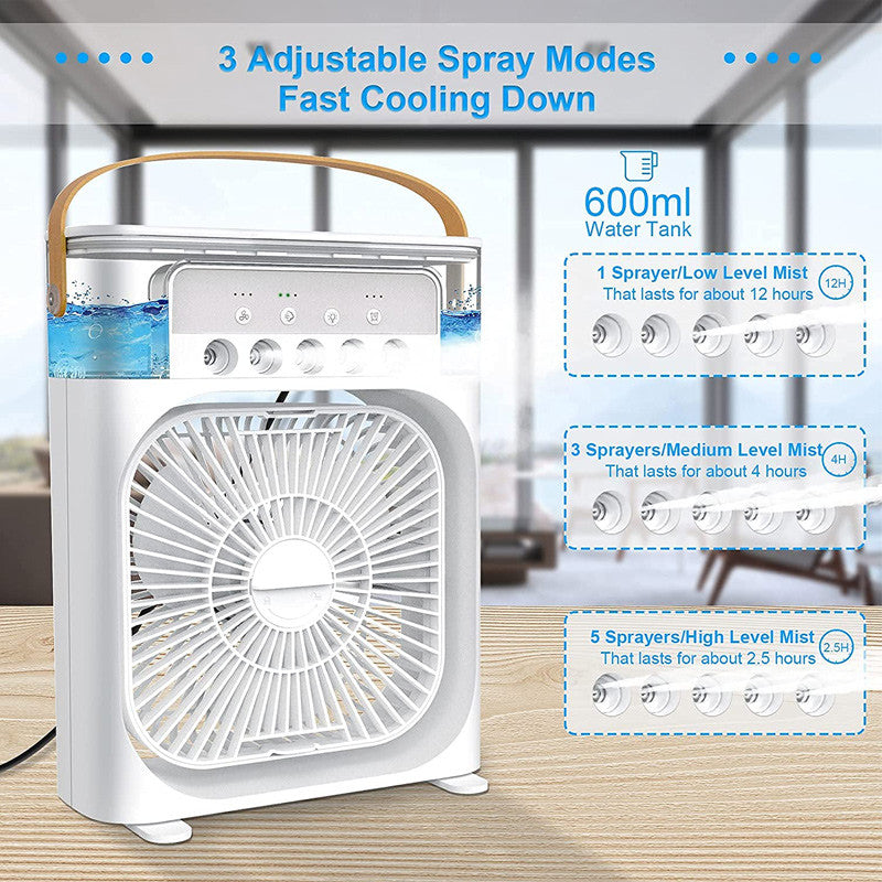 Imported Mini Air Cooler and Conditioner Fan - Mini Mist Fan - Portable Air Cooler and Conditioner