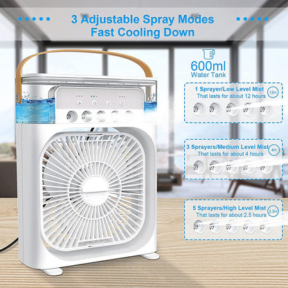 Imported Mini Air Cooler and Conditioner Fan - Mini Mist Fan - Portable Air Cooler and Conditioner