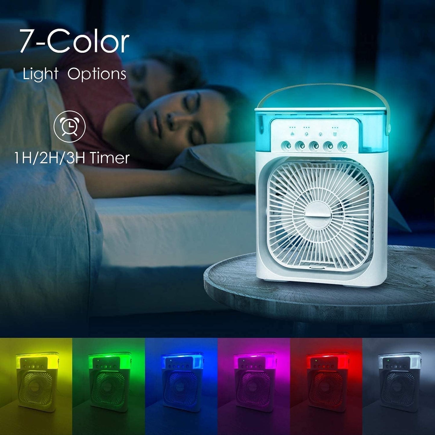 Imported Mini Air Cooler and Conditioner Fan - Mini Mist Fan - Portable Air Cooler and Conditioner